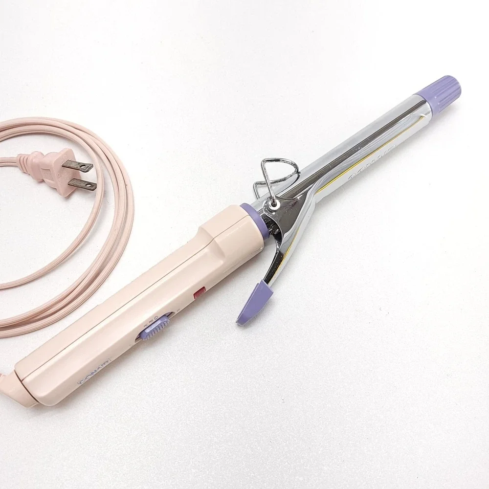 Vintage Conair Supreme‎ Curling Iorn CD36 Pink Purple 3/4
